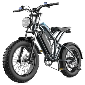 EKX T1 - Vélo Électrique Adulte 1000W | Pneus Fat 20" | Batterie Lithium 48V 20Ah | E-Bike Montagne & Route